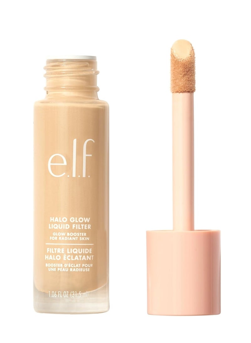 إلف فلتر هالو جلو السائل، معزز للبشرة للحصول على مظهر متوهج وناعم، غني بحمض الهيالورونيك، نباتي (0.5 فاتح) - Image 1