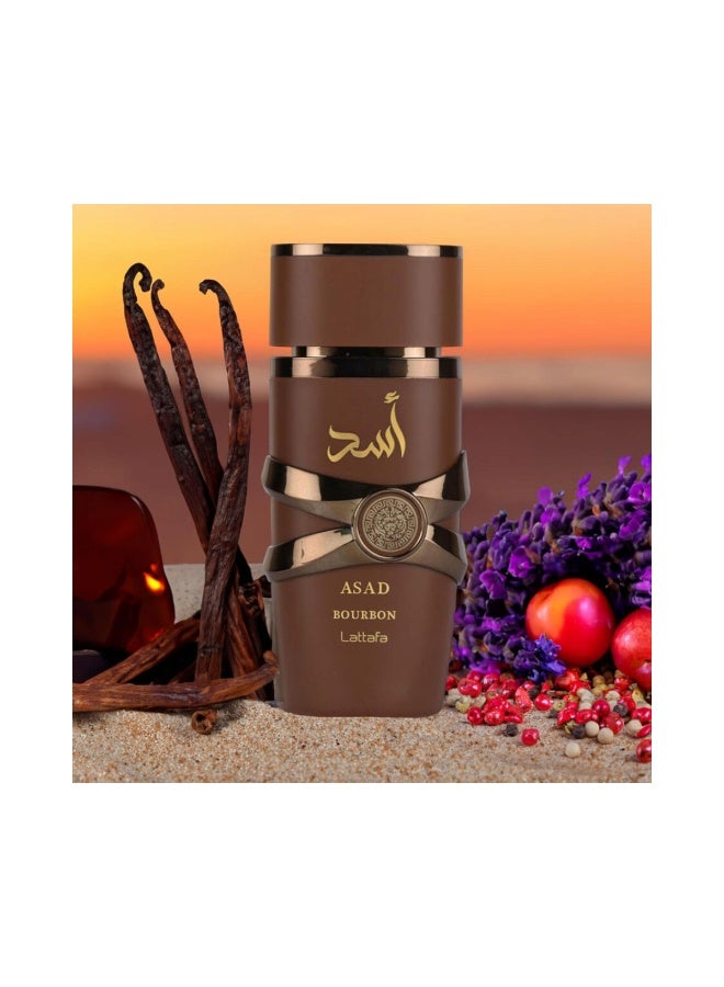 Lattafa Asad Bourbon EDP 100ML – Bold, Warm & Intensely Masculine - Image 2