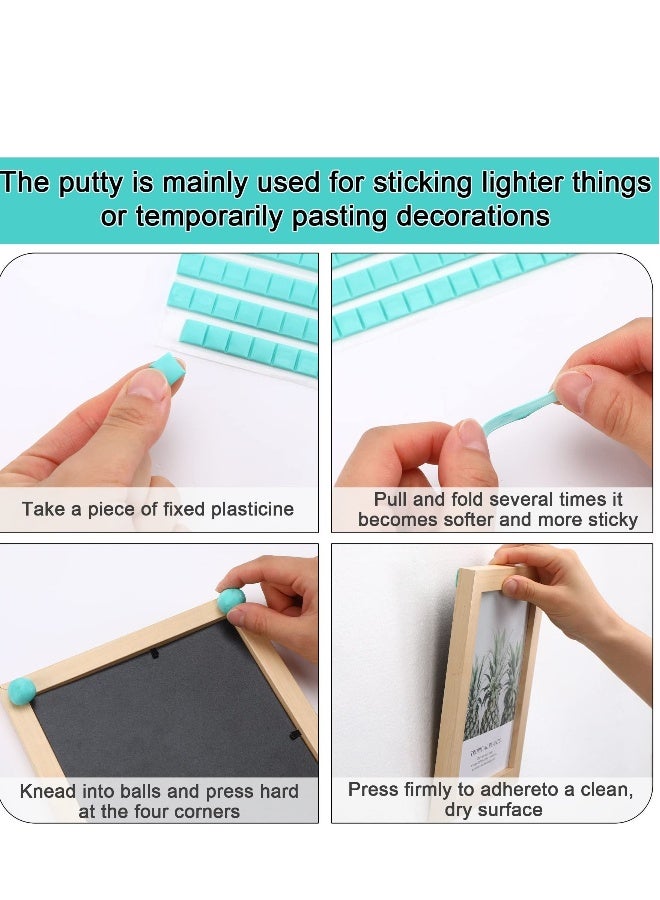 Generic 192Pcs Sticky Tack Putty Removable Adhesive Poster Mounting Reusable Wall Safe Tacky  - Image 4