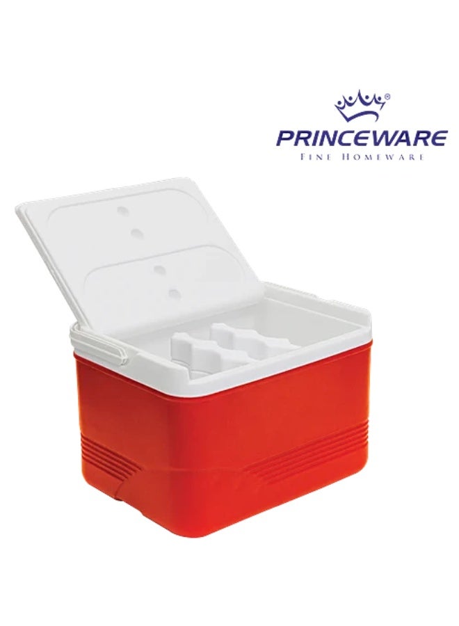 برينس وير صندوق تبريد Princeware Super Chiller - أحمر، متين، عملي وسهل الحمل، سعة 14 لترًا - Image 3