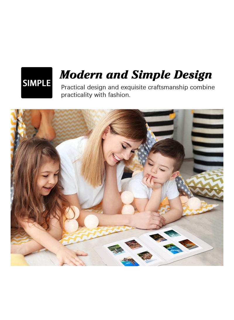 256 Photos Album for Fujifilm Mini Camera Polaroid 2x3In Zink Pictures Photo Book 11 12 9 90 70 40 8 Instant For Film White - Image 2