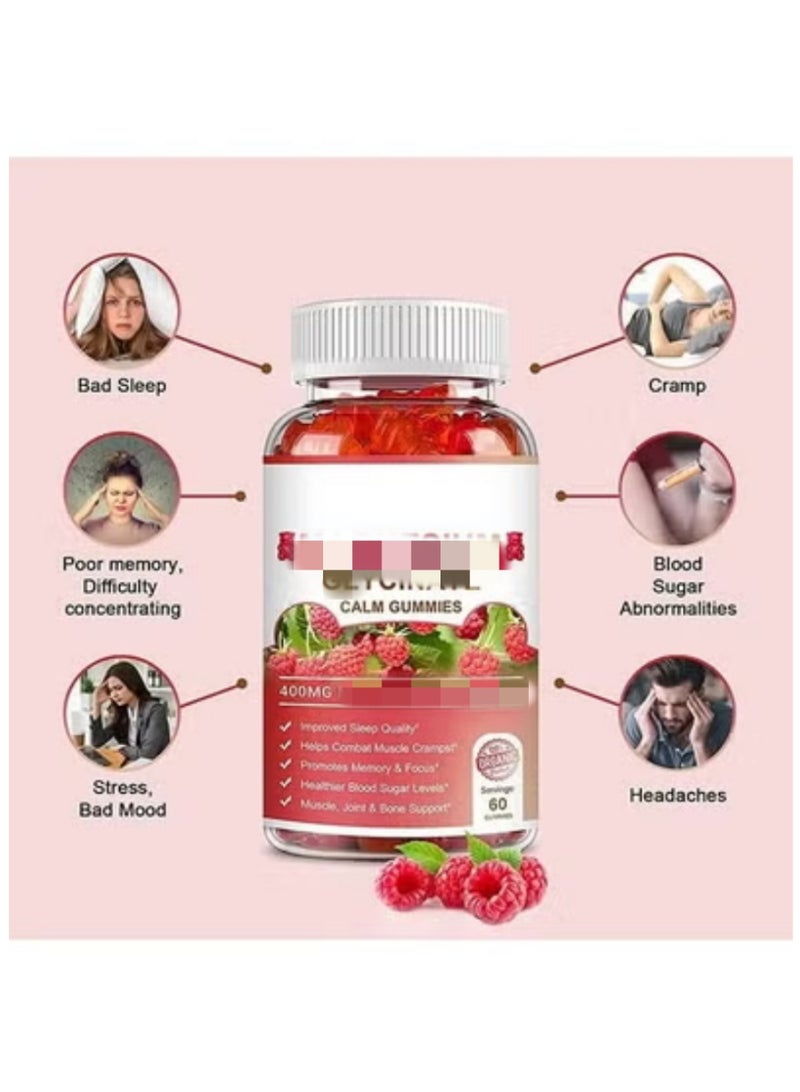 WelnessWays 60 Gummies Raspberry Wellness Gummies 400mg Per Serving Daily Wellness Support Gluten Free Non GMO Organic Ingredients Natural Raspberry Flavor Daily Nutrition Supplement - Image 5