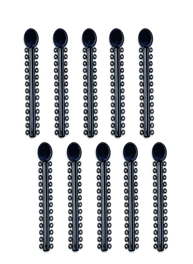 HRASY 1040 pcs Orthodontic Ligature Ties Black Braces Rubber Bands O-Ring, Black - Image 1