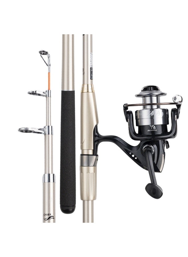 Gw 2.7m Chief Sea Fishing Rod Set Super Hard Heavy Casting Rod For Big Fish Fishing Gear