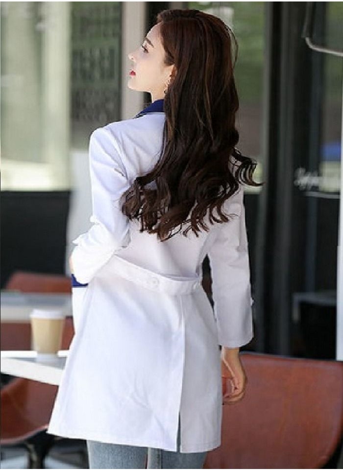 Gasin - Lab Coat Of Long Sleeve White - Image 1