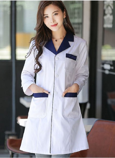 Lab Coat Of Long Sleeve White