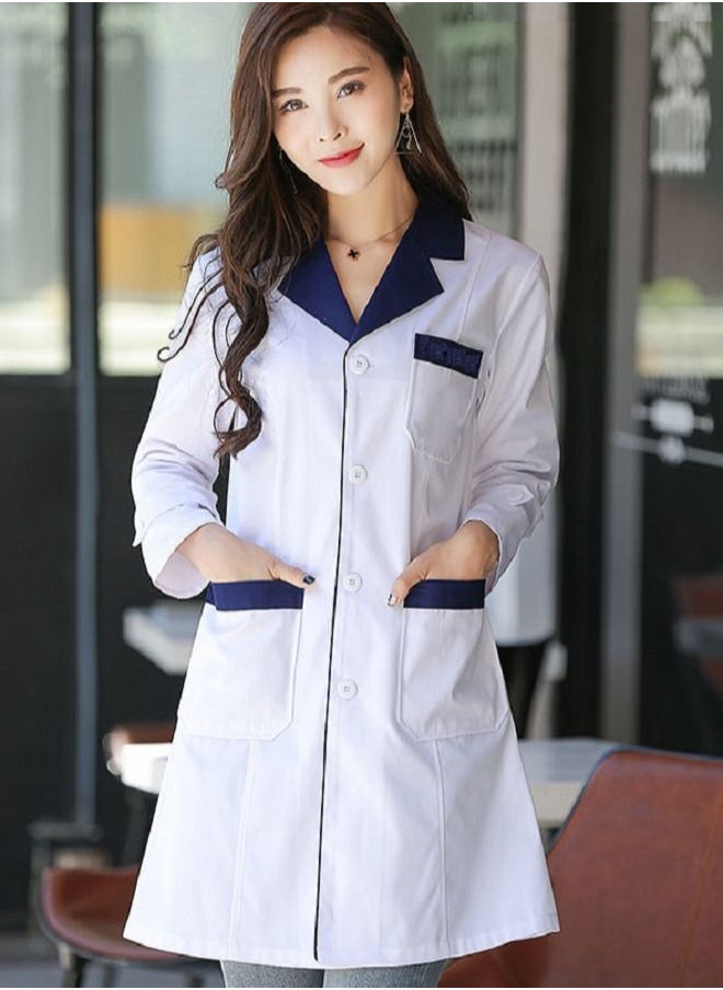 Gasin - Lab Coat Of Long Sleeve White - Image 1
