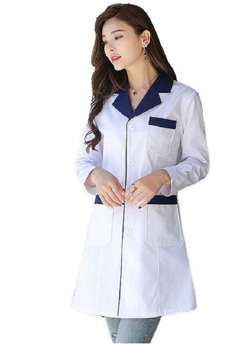 Gasin - Lab Coat Of Long Sleeve White - Image 1