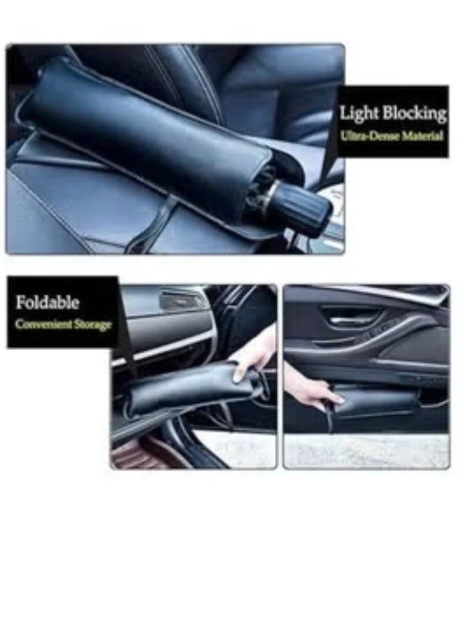 إلترازون Auto Sunshade Umbrella for Cars and SUVs – Easy-to-Use Windshield Sunshade with Superior Heat Insulation and UV Protection – Foldable, Portable, and Durable Design to Keep Your Vehicle Cool and Protect Interior from Sun Damage  - Image 4