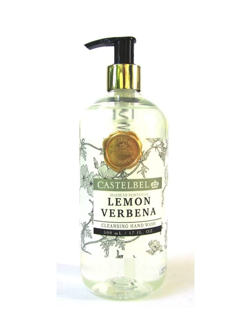 Castelbel - Castelbel - Lemon Verbena - Luxury Liquid Cleansing Hand Wash 17.0 fl.oz (500 ml) - Image 1