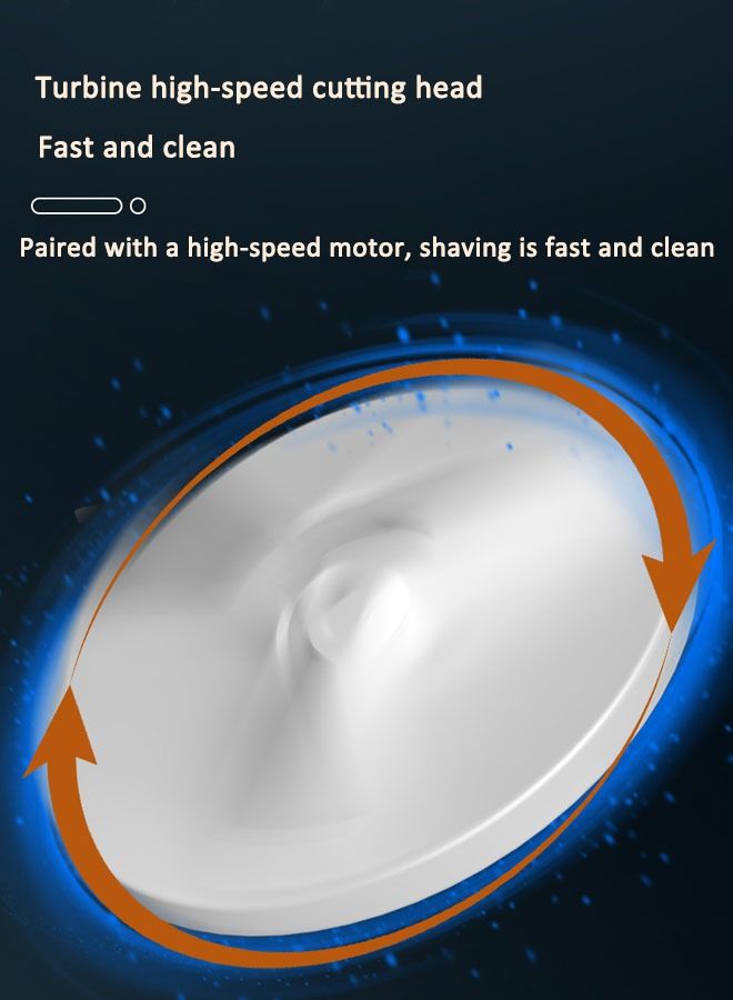 Generic New Mini Shaver Mini Brushless Electric Shaver Portable Men's Household Mini Beard Razor Super Long Endurance Automatic Shaver Upgrade Portable Shaver USB  - Image 5