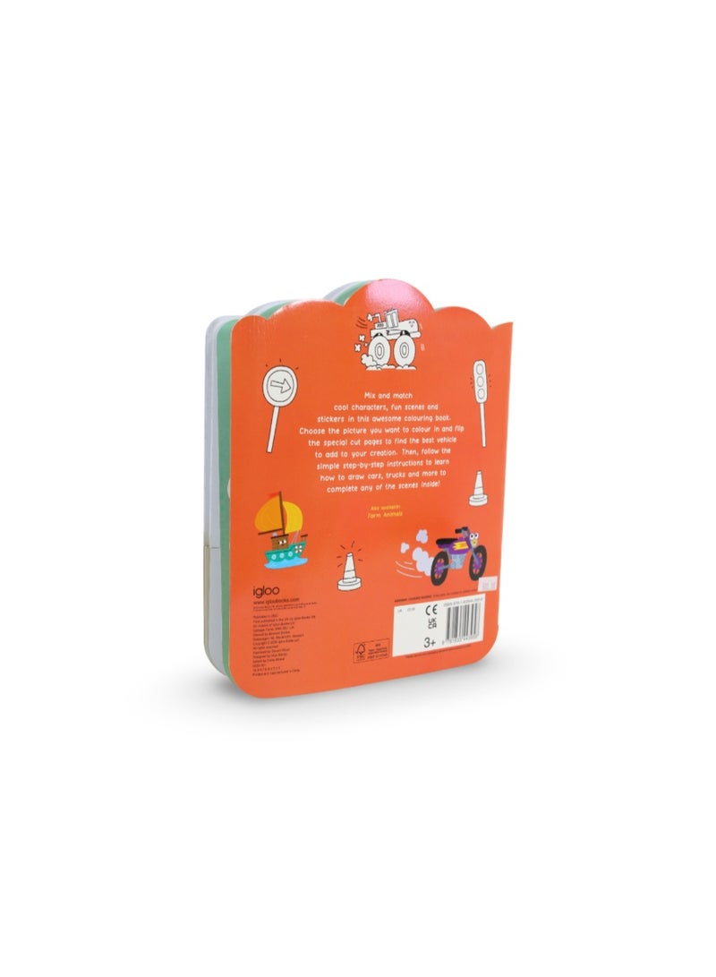 Igloo Books "Learn How to Draw Things That Go" Board Book - Image 3