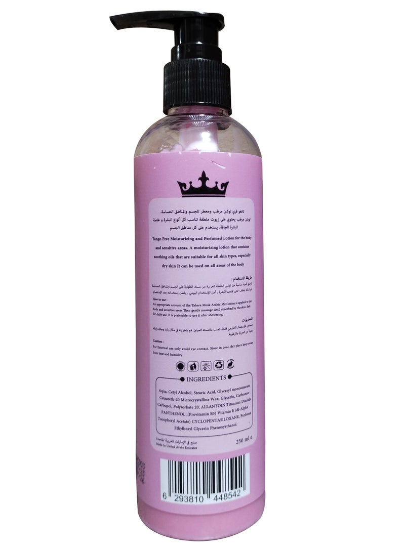 Tango Musk Al Tahara Arabic Mixture Whitening And Perfume For Body And Sensitive Area 250ml - Image 2
