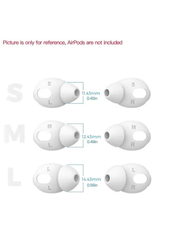 سماعات بلوتوث لاسلكية حجم S أغطية أذن عازلة للصوت لأبل AirPods 3 - Image 3