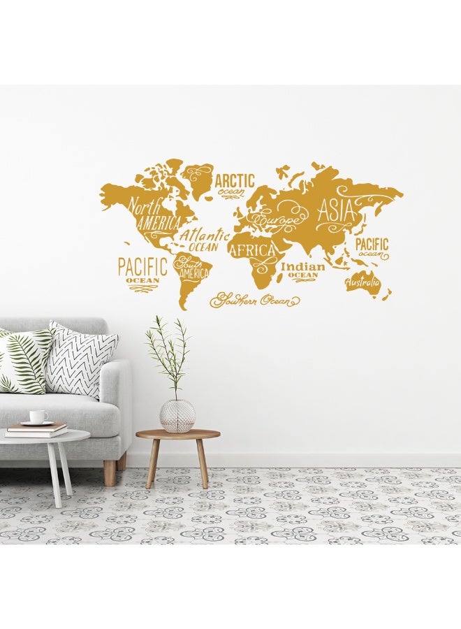MAXPIX LLC MAXPIX- World Map Wall Vinyl Decal Sticker for Living Room, Bedroom, Nursery, Office - Image 4
