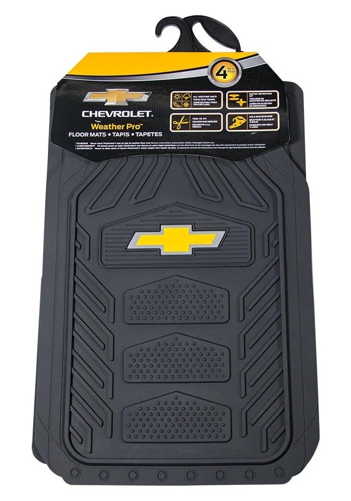 Plasticolor مجموعة حصائر أرضية بلاستيكلور شيفروليه ويذر برو 4 قطع - Image 4