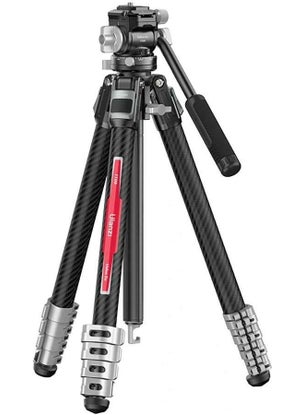 Ulanzi TT09 Videogo Carbon Fiber Travel Video Tripod  - Image 1