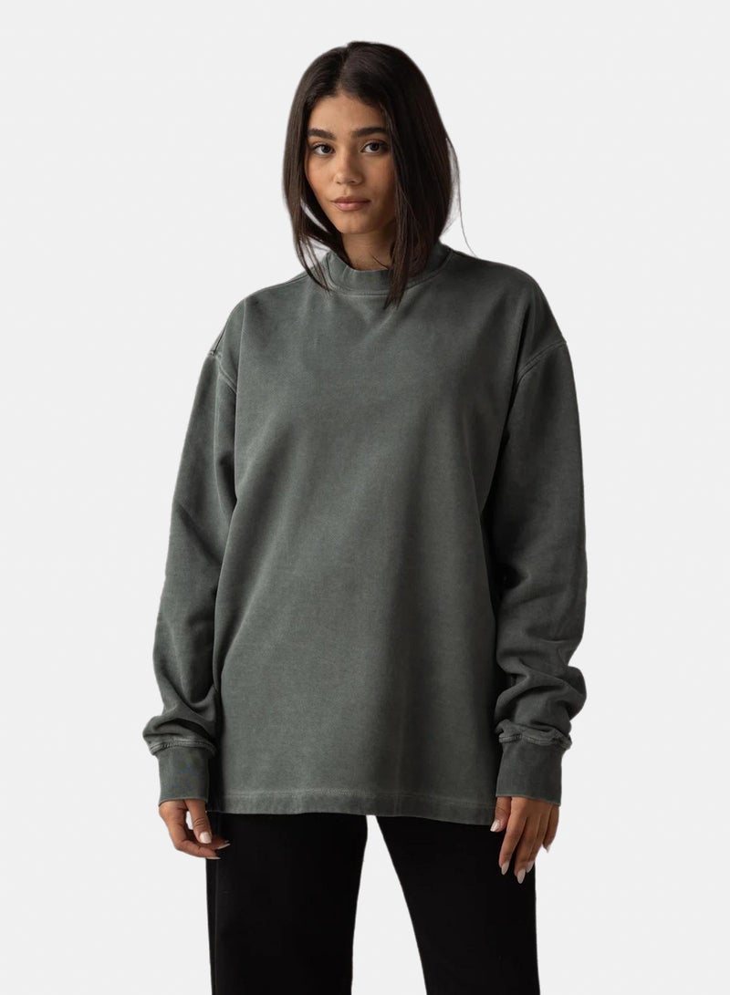 Stache Washed Sweatshirt - Image 1