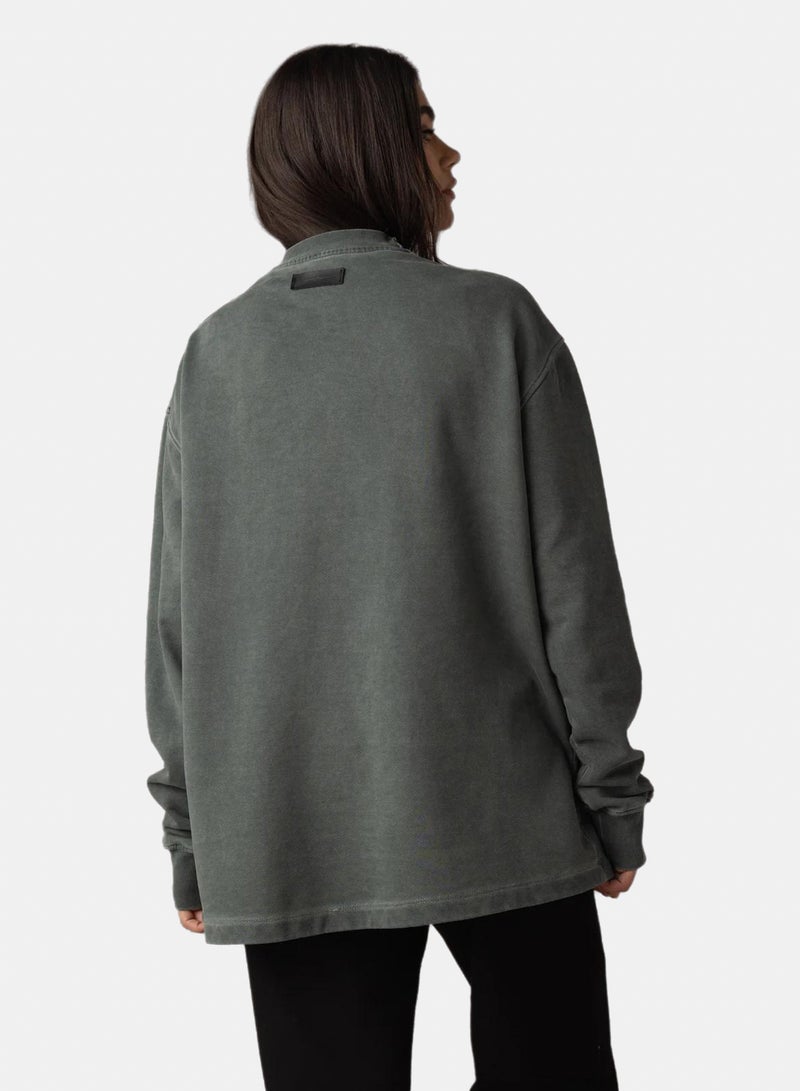 Stache Washed Sweatshirt - Image 2