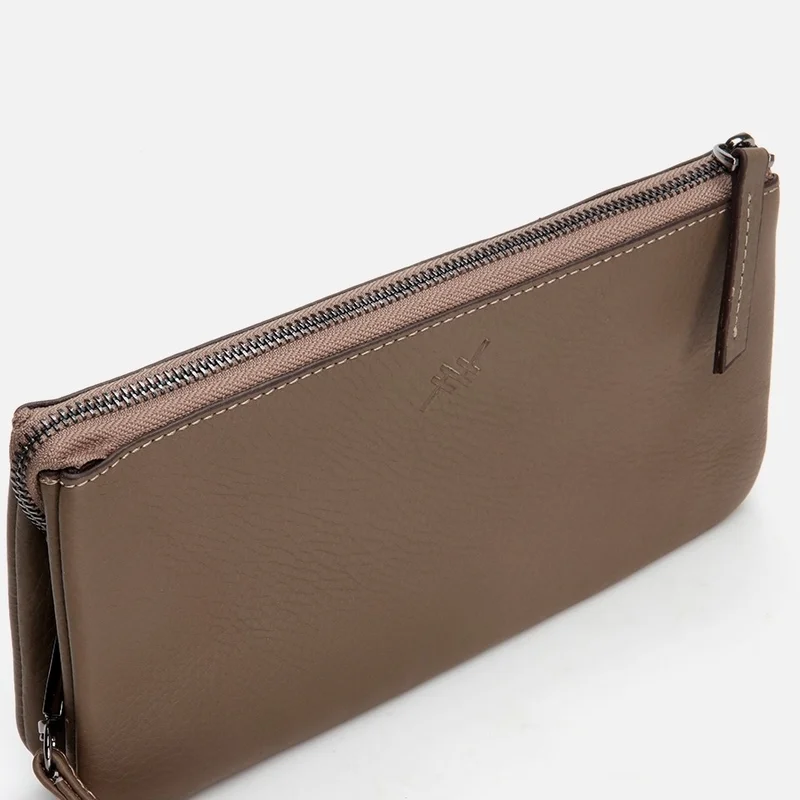 Hotiç 04CAH300750A310 GENUINE Leather Beige Men's Bag
