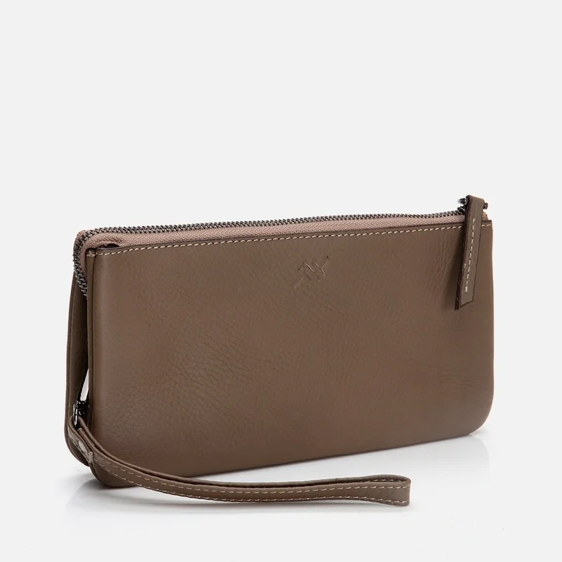 Hotiç 04CAH300750A310 GENUINE Leather Beige Men's Bag