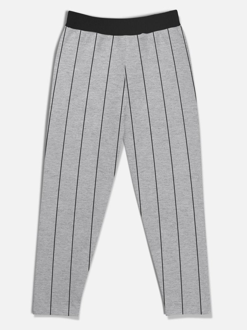 HELLCAT Boys Mid Rise Regular Fit Blended Cotton Stylish Track Pants - Pack of 3-Black/Grey_28(7-8Y) - Image 3