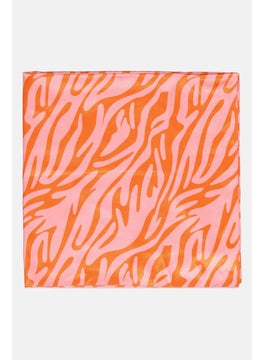 Reserved Kids Girl Abstract Print Scarves 83 x 85 cm, Multicolor  - Image 1