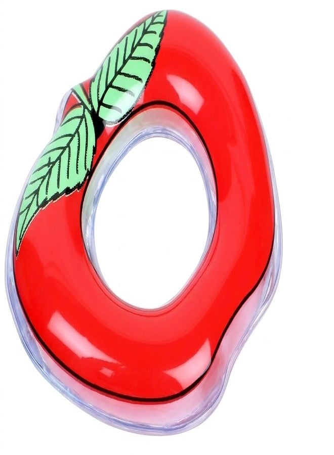 KALRA MAGIC® BPA-Free Baby Teether for 6–12 Months | Cooling Water-Filled Soft Teething Toy with Case | Easy Grip, Non-Toxic Infant Teething Ring (Red Apple) - Image 1