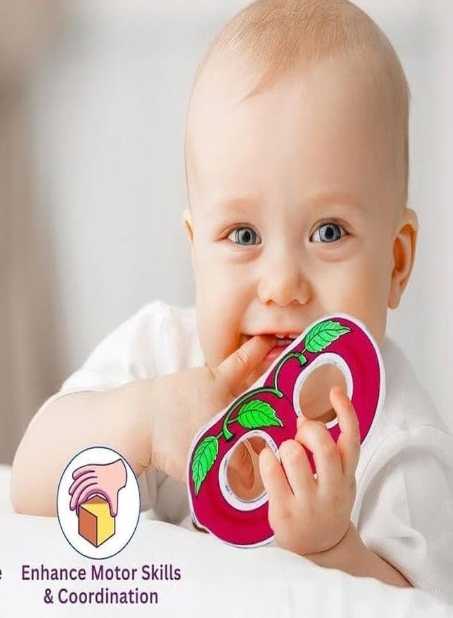 KALRA MAGIC® BPA-Free Baby Teether for 6–12 Months | Cooling Water-Filled Soft Teething Toy with Case | Easy Grip, Non-Toxic Infant Teething Ring (Red Apple) - Image 4