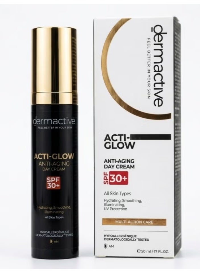 Dermactive Acti-Glow Anti-Aging & Illuminating Day Cream with SPF 30+