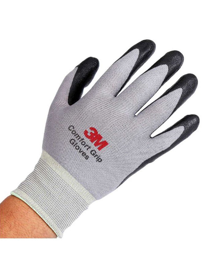 Y&D Pair Of Comfort Grip Working Gloves Grey/Black XL  - Image 4