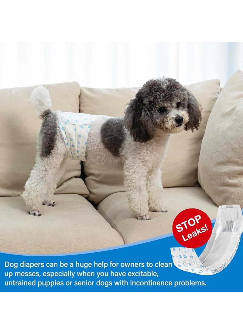 Pet Soft - Disposable Male Dog Wraps 12 Pieces Pack - Image 1