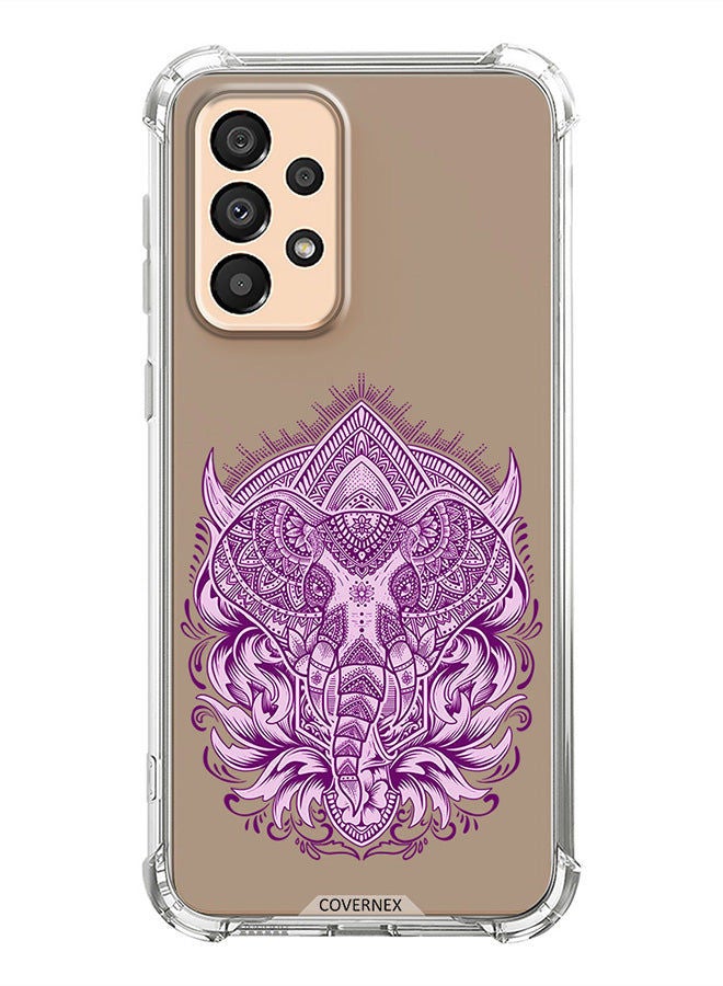 Covernex Shockproof Protective Case Cover For Samsung Galaxy A33 5G Elepant art - Image 1