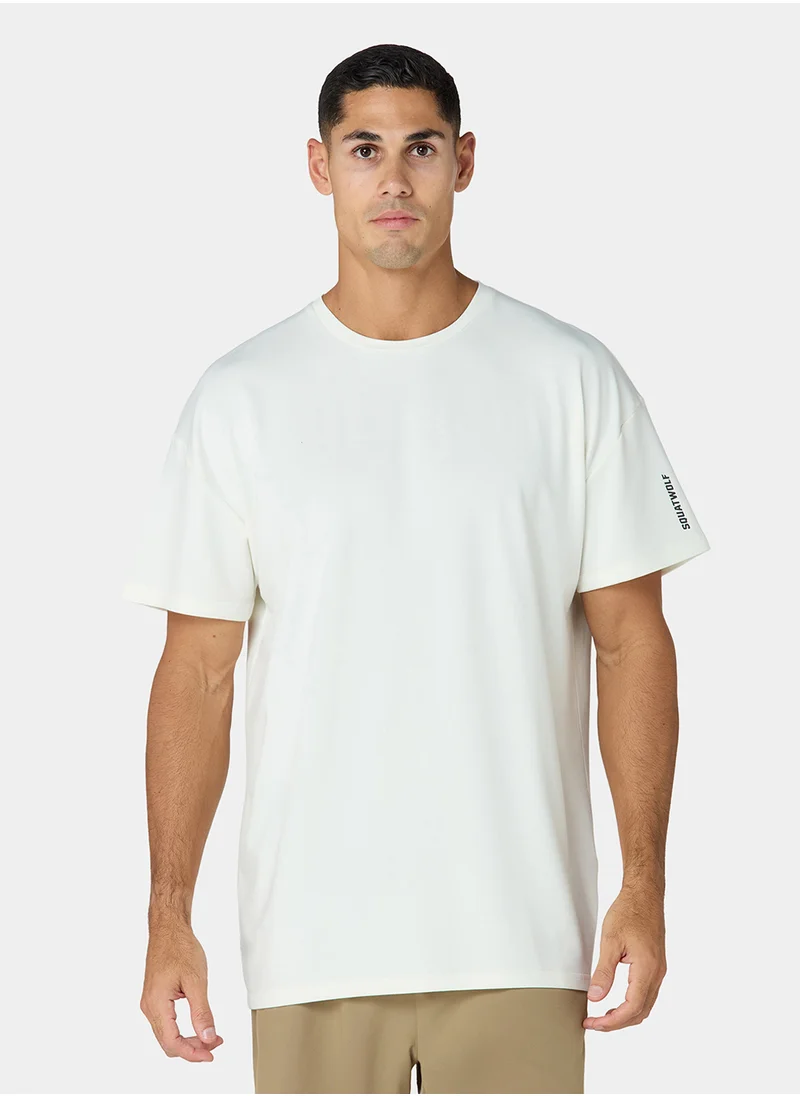 SQUATWOLF Oversized Logo T-Shirt