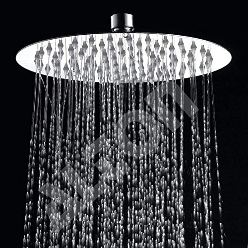 ALTON SS-304 Grade Stainless Steel Metal Silicone Polished Finish Overhead Shower (Silver, 6 inch) - Image 2