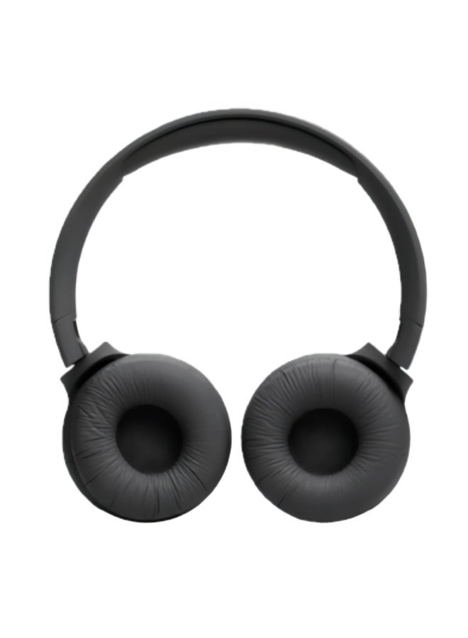 JBL Tune 520BT - Wireless On-Ear Headphones, Up to 57H Battery Life and Speed Charge, Lightweight, Comfortable and Foldable Design, Hands-Free Calls with Voice Aware (Black) - Image 5