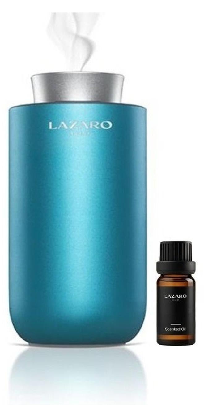   لازارو سينت لازارو جهاز تعطير السياره Z1 (سيان) يشمل عبوة عطر مجانية 10 مل - Image 1