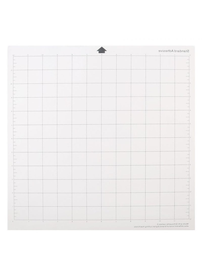 12x12 Inch Engraving Machine Cutting Pads – Compatible with Silhouette Cameo (3-Pack, Transparent) - Image 3