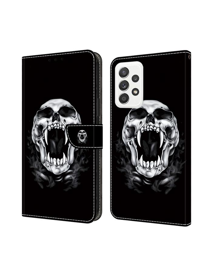 S-TOP Case For OPPO A94 5G/A95 5G Crystal Painted Leather Phone case - Image 1