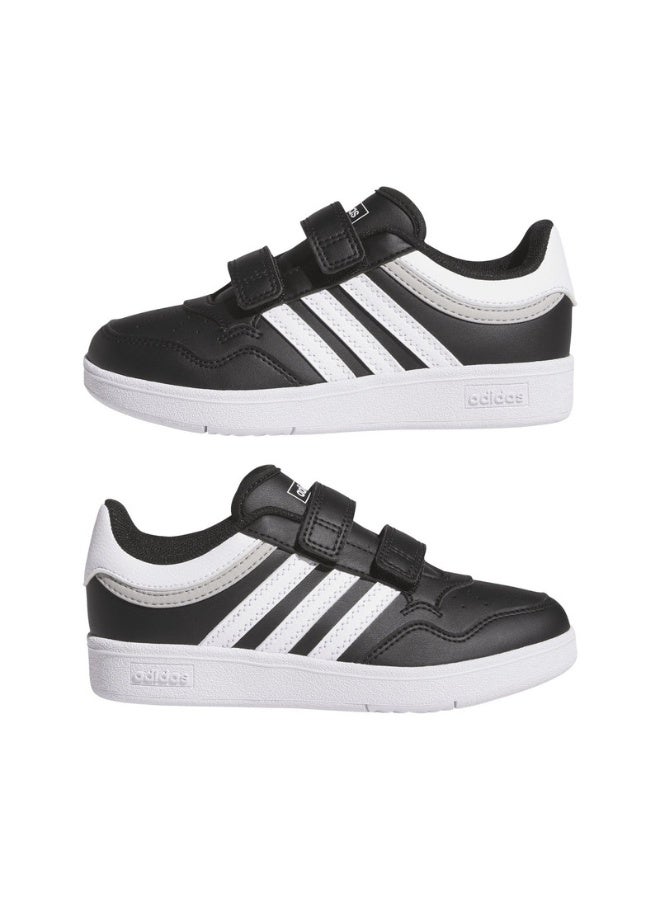 Adidas Adidas Hoops 4.0 Cf C U Black Basketball Shoes For Kids  - Image 1