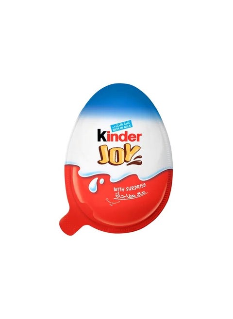 Kinder Joy Boy Cocoa & Milk Cream Egg with Toy 20g