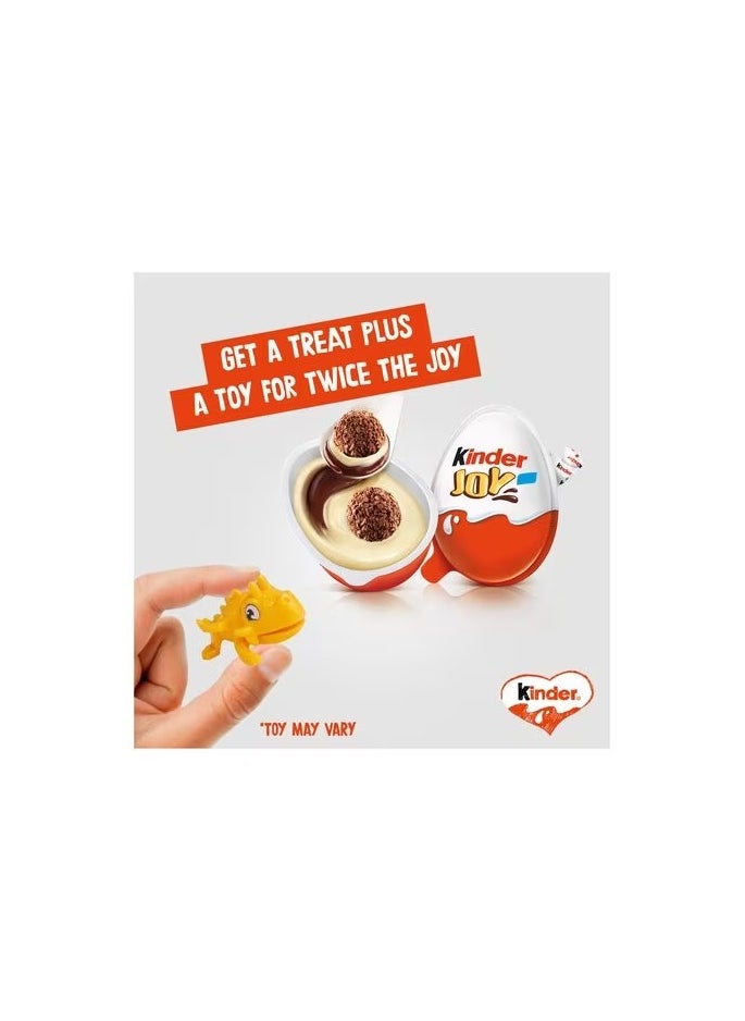 Kinder Joy Boy Cocoa & Milk Cream Egg with Toy 20g