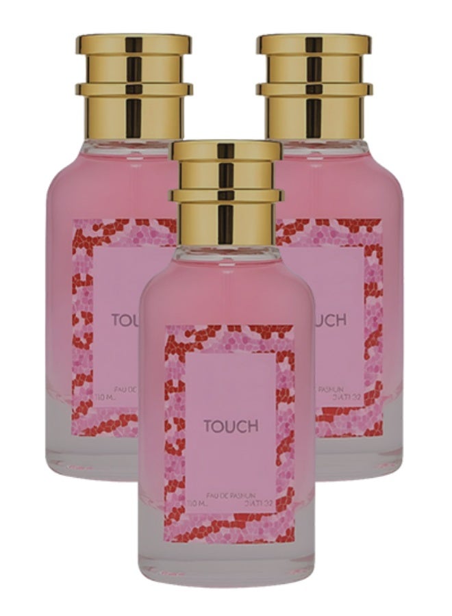 تاتش 3 قطع عطر تاتش للنساء 100 مل - Image 1