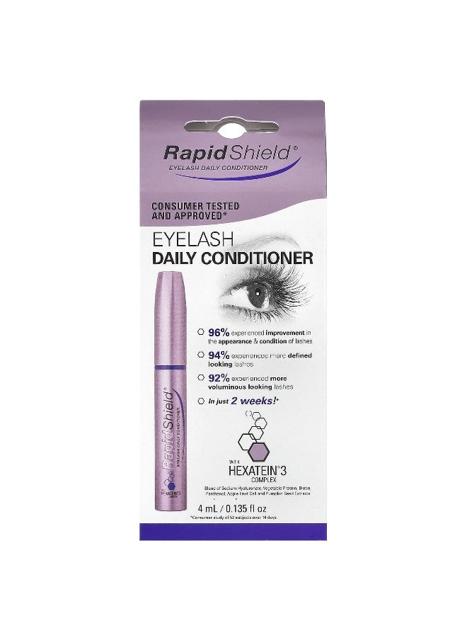 Rapidlash - RapidLash, RapidShield, Eyelash Daily Conditioner, 0.135 fl oz (4 ml) - Image 1