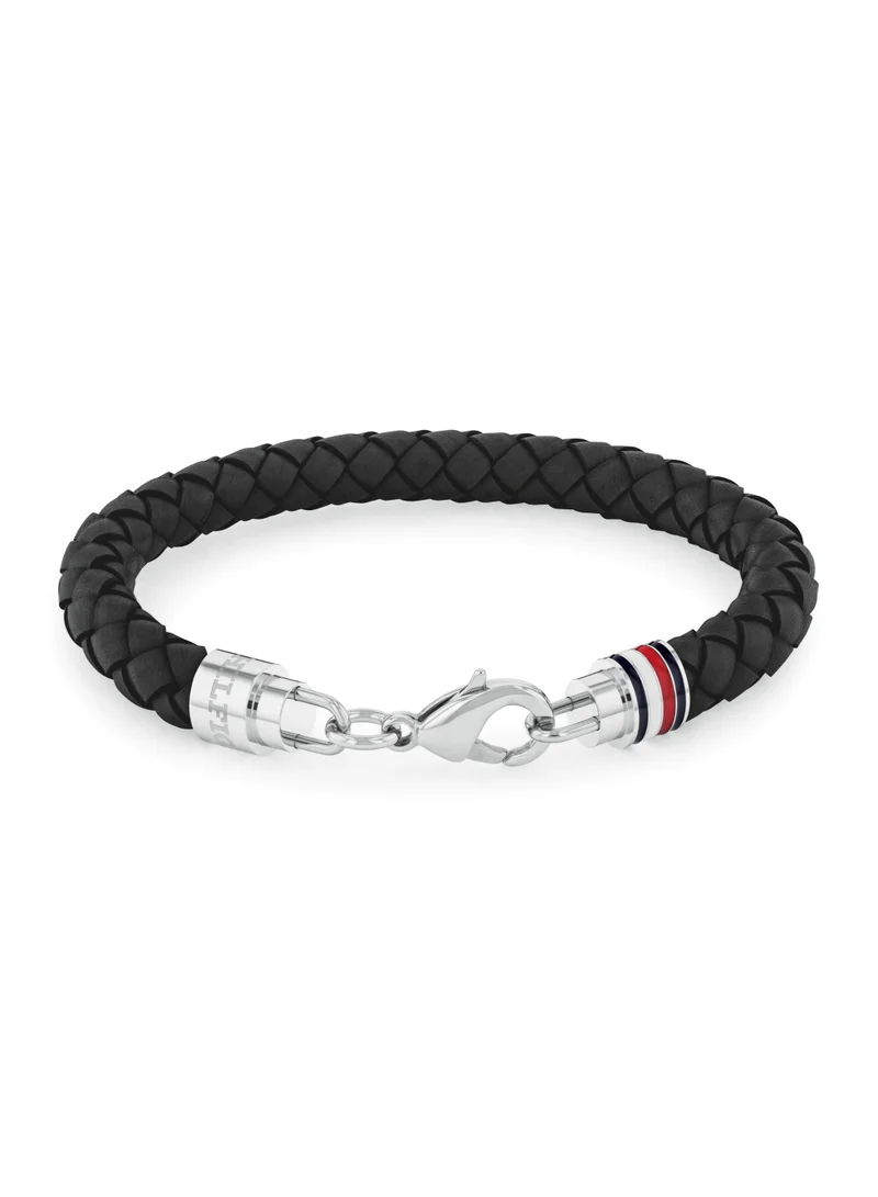 تومي هيلفيغر Tommy Hilfiger Men's Multicolor Leather Bracelet - 2790545