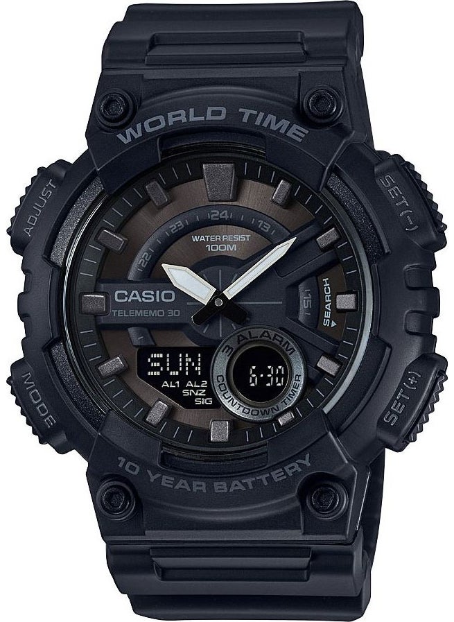 CASIO AEQ-110W-1BVDF Digital Men's Wristwatch 