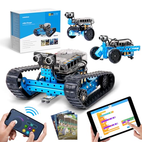 Makeblock mBot Ranger 3 in 1 Robotics for Kids Age 8-12, Coding Robot for Arduino Scratch Learning with Coding Box, 16 Coding Projects STEM Science Kit, Robot Toys Gift for Kids Ages 10+ - Image 1