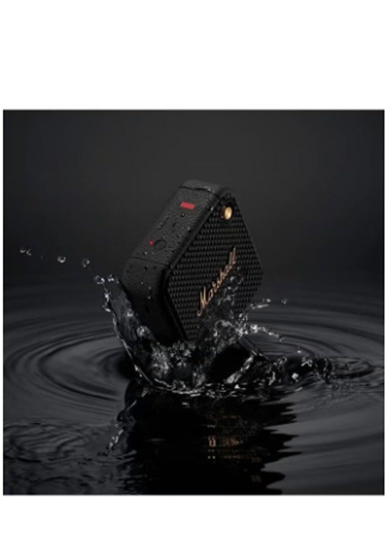 Willen Bluetooth Speaker, Wireless, 15+ Hours Playtime, Water-Resistent, Quick Charge, Stackable - Brass And Black - pzsku/ZAC77FA4F379252DE46A9Z/45/_/1734194333/b3f7bb12-5373-4794-ab3e-40c1a8cc630b