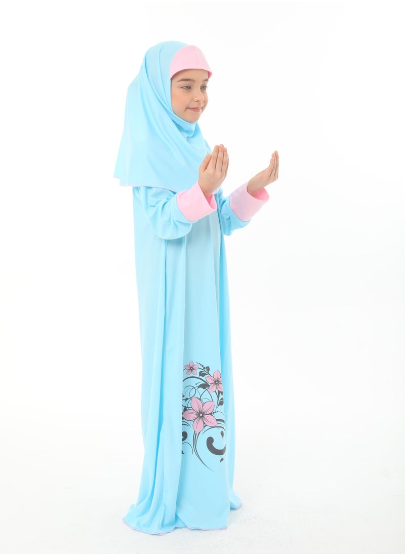 Elanesa  Prayer Set For Girls Blue Color  - Image 1