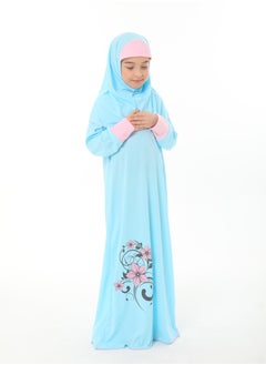 إلانيسا  فستان صلاة للبنات لون ازرق  - Image 2